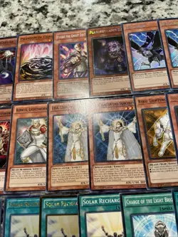 Complete Edison Lightsworn Twilight Deck Yugioh - Image 4