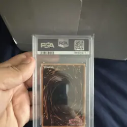 Konami Yu-Gi-Oh! Glacial Beast Blizzard Wolf BLAR-EN031 PSA 10 1st Ed 2020 POP 2 - Image 2