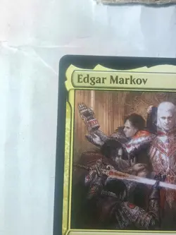 MTG English Edgar Markov MINT Normal Mythic Innistrad Remastered + 2 Vamp Tokens - Image 3