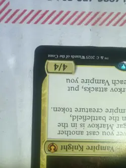 MTG English Edgar Markov MINT Normal Mythic Innistrad Remastered + 2 Vamp Tokens - Image 5