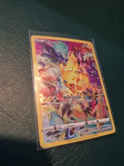 Pokemon Crown Zenith Pikachu Full Art Secret Rare Card #160/159 - Image 3