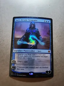 Jace, Arcane Strategist #270 Foil Card War of the Spark, Magic: The Gathering - Image 1
