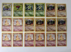 Pokemon TCG 1st Edition Jungle Lot of 39 WOTC Vintage 1999 Cards - Image 1