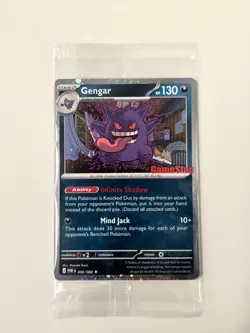 Pokemon Gengar GameStop Promo Card 050/088 HP 130 Mind Jack Stage 2 English - Image 1