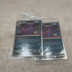 Pokemon Gengar GameStop Promo Stamped Card English 050/088 SEALED X2 - Image 1