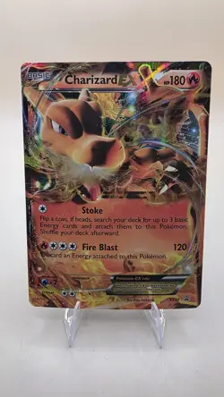 Charizard EX XY29 Black Star Holo Promo Pokemon Card 2014 Full Art Rare MP-HP - Image 1