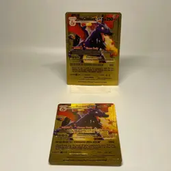 Pokemon Shining Charizard GX 2019 Gold Metal Custom Card Collectible TCG - Image 2