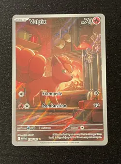 Vulpix 138/132 Pokemon TCG Card Mega Evolution Near Mint NM - Image 1