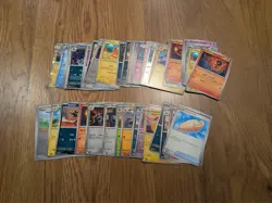 Pokemon Cards Phantasmal Flames Bundle Job Lot x47 Cards Inc Rares - Image 2