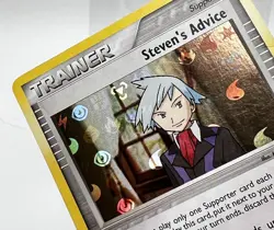 Steven's Advice Reverse Holo 92/101 Pokemon Card 2004 Hidden Legends LP/MP - Image 2