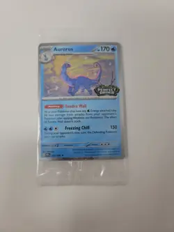 1x Pokemon Aurorus Perfect Order Promo Holo Card 024/088 TCG SEALED - Image 1