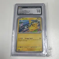Pokemon TCG CGC 10 Pikachu Black Star Promos #190 & #214 Card Lot 2024 - Image 2
