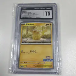 Pokemon TCG CGC 10 Pikachu Black Star Promos #190 & #214 Card Lot 2024 - Image 3