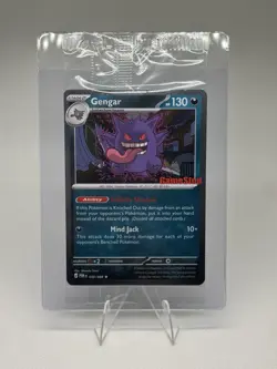 Pokemon Gengar GameStop Promo Stamped Card English 050/088 SEALED - Image 1