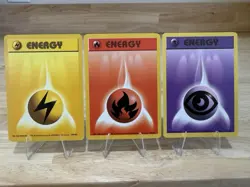 Pokemon Base Set Energy Card Lot (6 Cards) 1999 Wizards - Image 4
