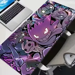 Pokemon Table Playmat TCG CCG Mouse Pad Trading Card Game Mat 60x30cm.. - Image 1