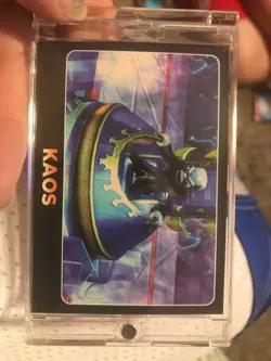Topps Skylanders Giants Trading Card Kaos Plus Premium Card Holder - Image 1