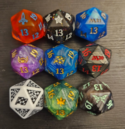 MTG Oversized Big Spindown Bundle Dice Karlov Manor Foundations Bloomburrow Lot - Image 2