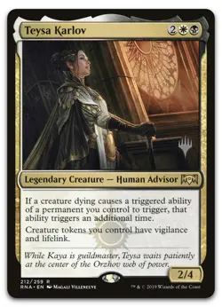 Teysa Karlov #212 (NM) Throne of Eldraine PPELD Magic MTG - Image 1