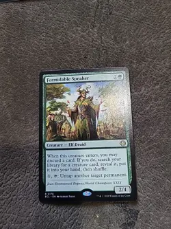 MTG Formidable Speaker Magic: The Gathering Lorwyn Eclipsed Rare #0176 - Image 1