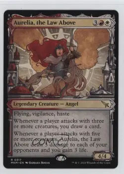 Ravnica City Showcase - Aurelia the Law Above Magic: Murders at Karlov Manor MKM - Image 1