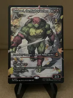 Raphael, the Nightwatcher Showcase Mythic MTG TMNT #0287 - Image 1