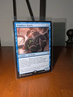 MTG Displacer Kitten 063/361 NM MTG Battle for Baldurs Gate - Legendsonmain - Image 1