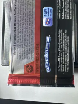 22.50g Prismatic Evolutions Pokemon Booster Pack New Sealed - Image 5