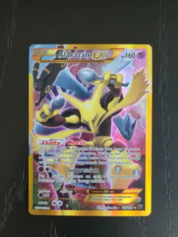 Alakazam EX 125/124 XY Fates Collide XY Pokemon card TCG - Image 1