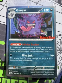 Pokemon TCG Gengar GameStop Promo Sealed Exclusive Limited In Stores - Image 1