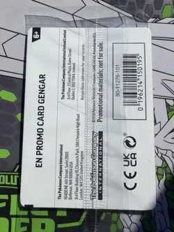 Pokemon TCG Gengar GameStop Promo Sealed Exclusive Limited In Stores - Image 2