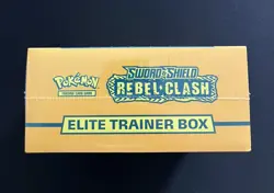 Rebel Clash Elite Trainer Box ETB Sword & Shield Pokemon Factory Sealed - Image 3
