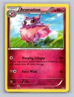 2x Pokemon Breakpoint Aegislash Rev Holo 62/122 & Aromatisse 85/122 Regular LP - Image 3