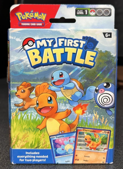 Pokemon TCG: My First Battle (Charmander & Squirtle)-New-DamagedBox-FreeShipping - Image 1