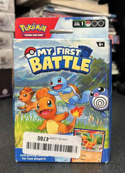 Pokemon TCG: My First Battle (Charmander & Squirtle)-New-DamagedBox-FreeShipping - Image 1