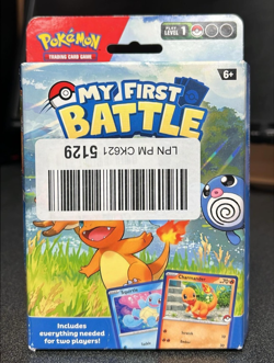 Pokemon TCG: My First Battle (Charmander & Squirtle)-New-DamagedBox-FreeShipping - Image 1