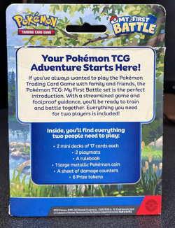 Pokemon TCG: My First Battle (Charmander & Squirtle)-New-DamagedBox-FreeShipping - Image 2
