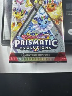 22.51g Prismatic Evolutions Pokemon Booster Pack New Sealed - Image 2