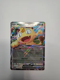 Pokemon TCG Perfect Order Meowth EX 062/088 Double Rare Holo #2 - Image 1