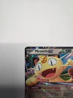 Pokemon TCG Perfect Order Meowth EX 062/088 Double Rare Holo #2 - Image 2