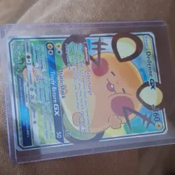 Pokemon Dedenne GX 195A/214 Alternate Art Holo Promo English - Image 4