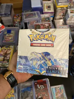 Pokemon - Silver Tempest Booster Box - Brand New Factory Sealed - Sword & Shield 820650860911 - Image 1