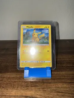 Pokemon TCG Pikachu SM183 Sun & Moon Black Star Promo With Rare Double Swirl - Image 4