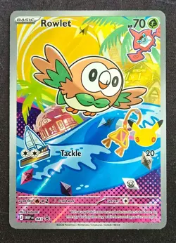 Rowlet - 043 043 Holo Promo ME: Mega Evolution Promo Pokemon Near Mint - Image 1
