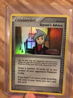 Steven's Advice Holo 83/108 - Ex Power Keepers - LP - Pokemon TCG - Image 1