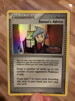 Steven's Advice Holo 83/108 - Ex Power Keepers - LP - Pokemon TCG - Image 2