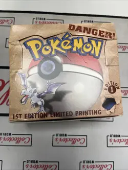 Pokemon Fossil 1st Edition 21 Packs With Box, Plus 4 Base Set Packs - Image 1