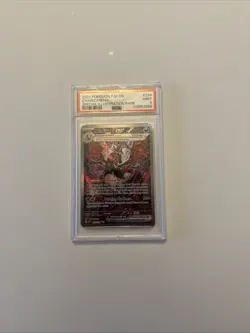 Pokemon TCG Charizard EX 234/091 PSA 9 Paldean Fates Sir Holo English - Image 1