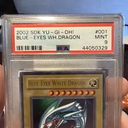 2002 Blue Eyes White Dragon PSA 9 SDK-001 - Image 2