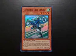 Yugioh - Elemental Hero Stratos CT07-EN006 Super Rare - Image 1